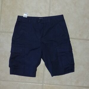 Levi Strauss & Co Mens Navy Blue‎ Cargo Shorts W32 CW-3021 3249